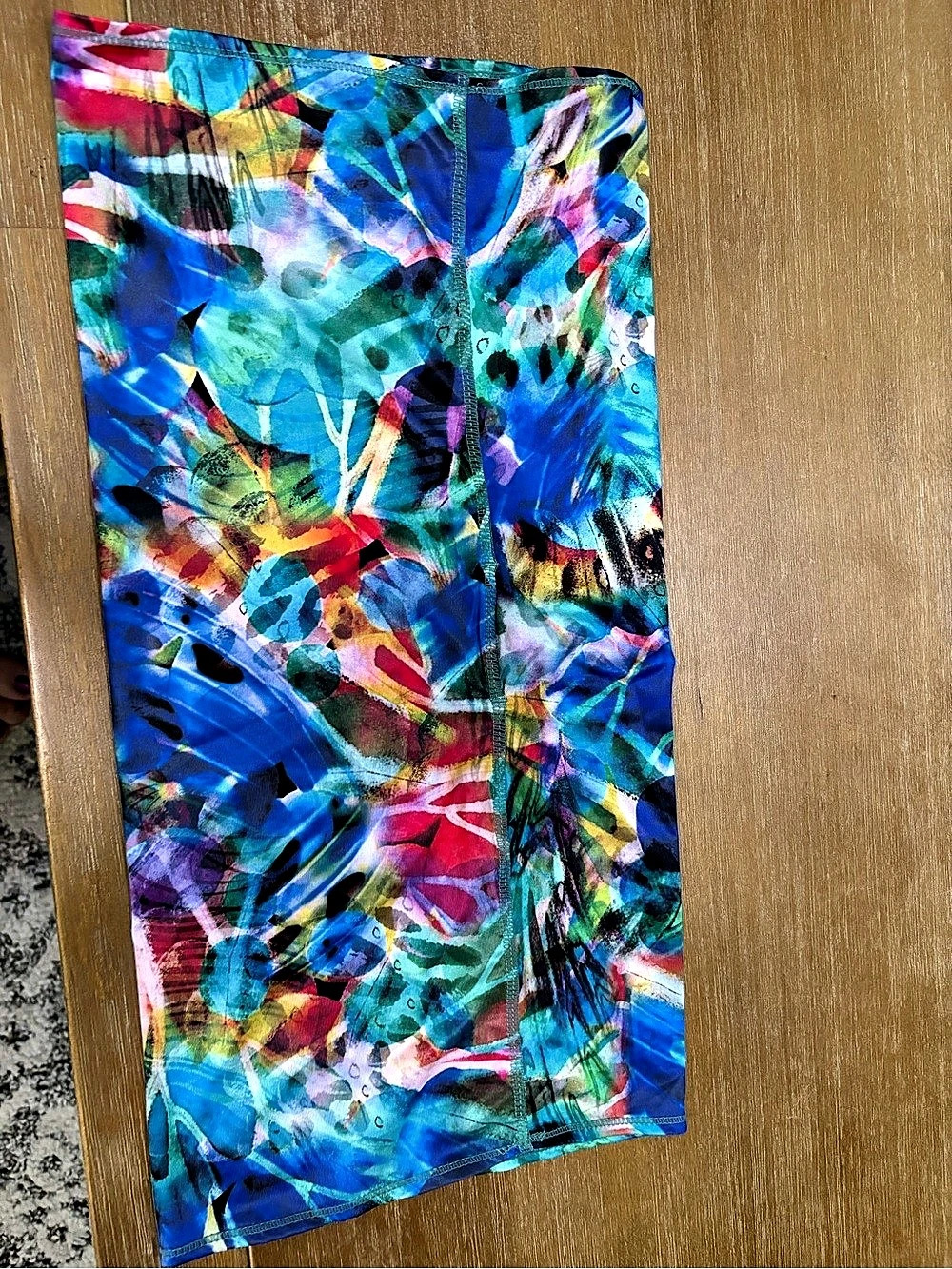Reel Legends Keep-It-Cool Sun Shield Neck Gaiter Blue & Multicolor
